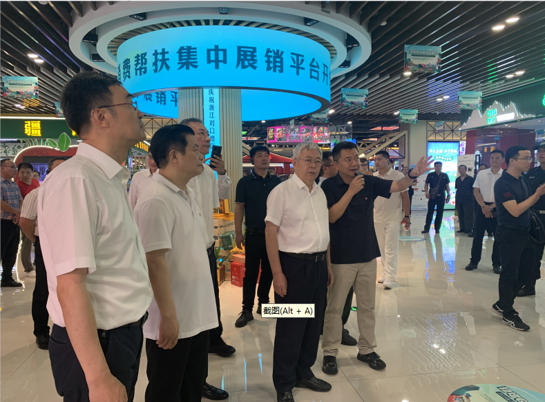 刘永富在浙江对口地区消费帮扶展销平台 启动仪式上的致辞