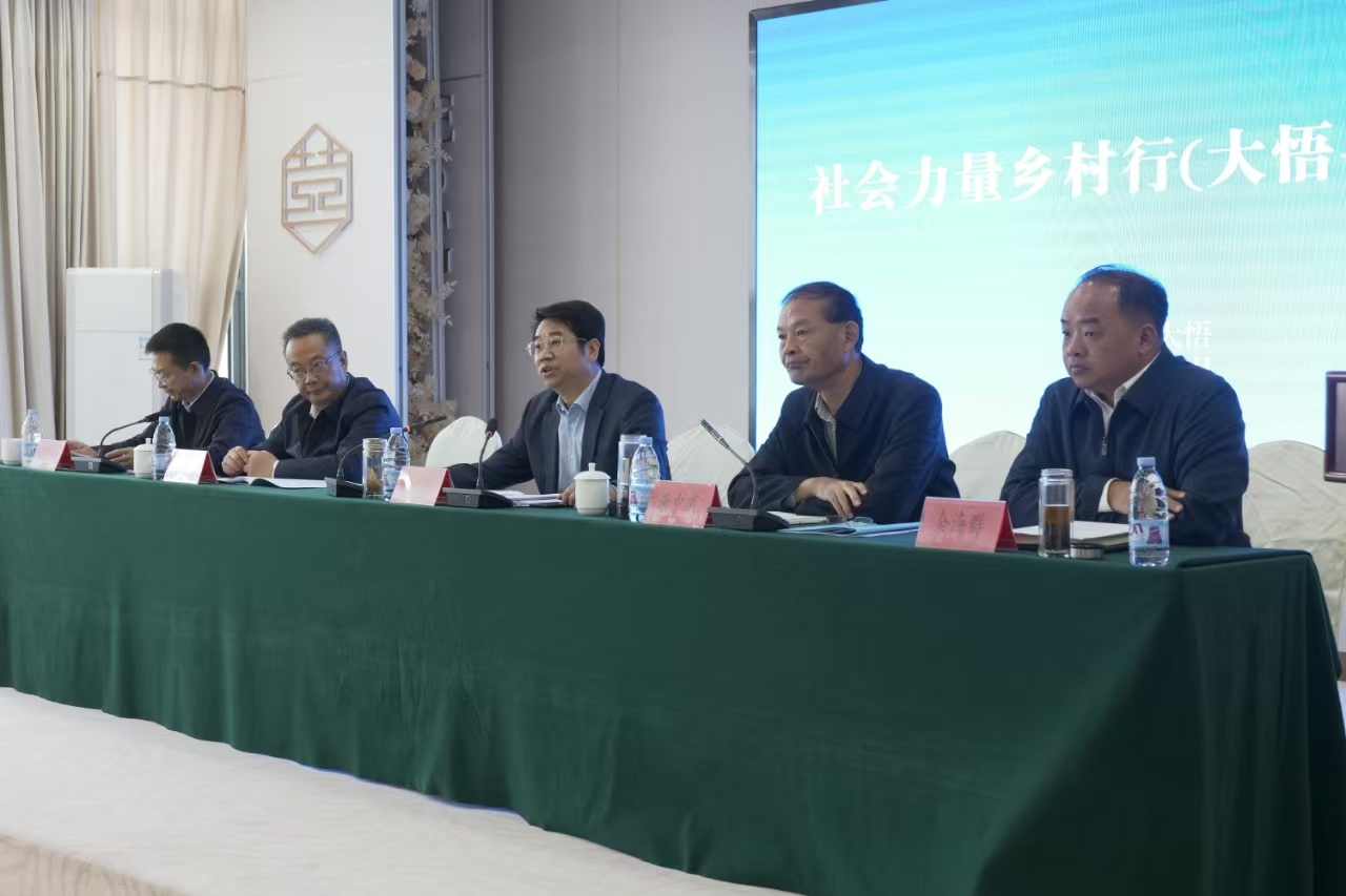 我会参加“社会力量乡村行（大悟县）”活动